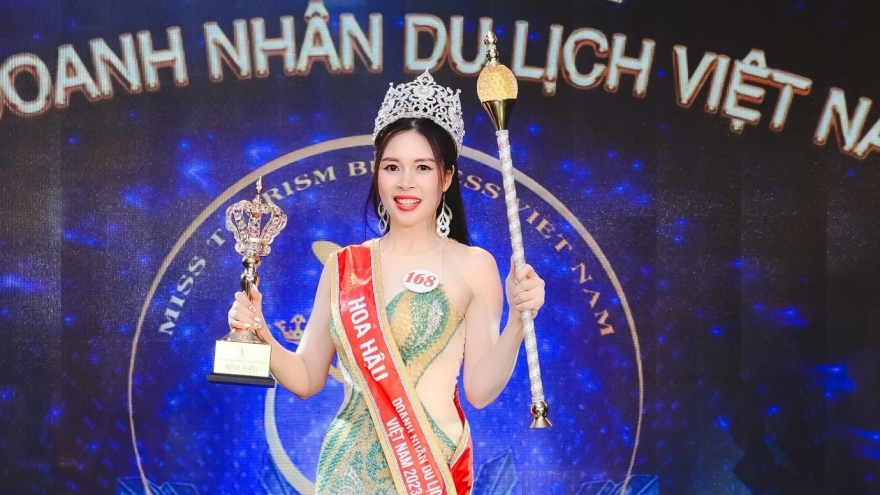 Hai Duong native crowned Miss Tourism Business Vietnam 2023